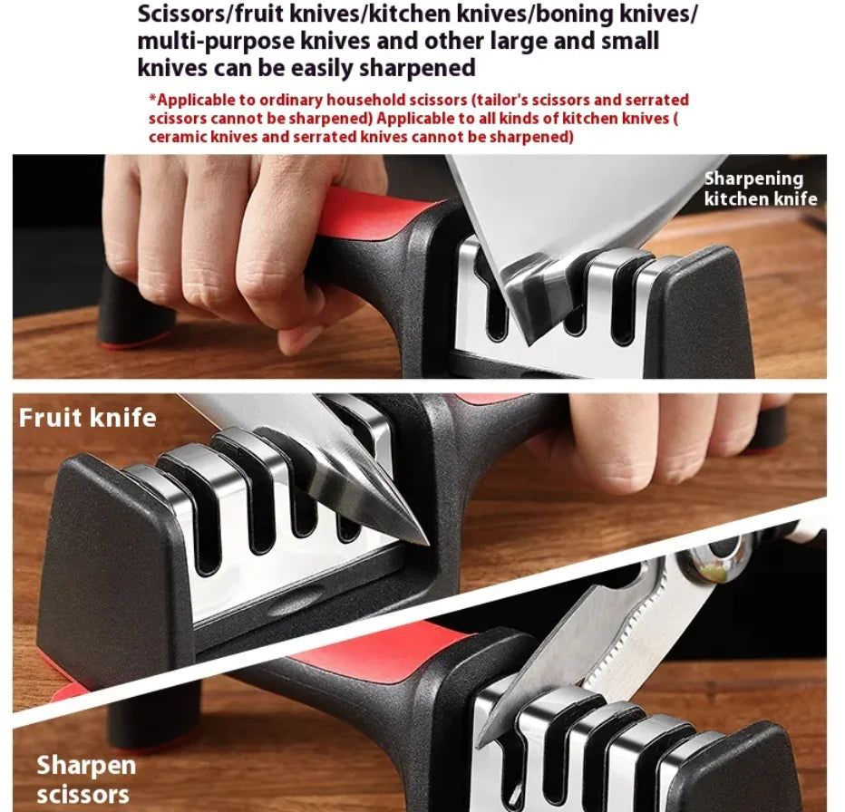 4-in-1 Fine Precision Knife Sharpener